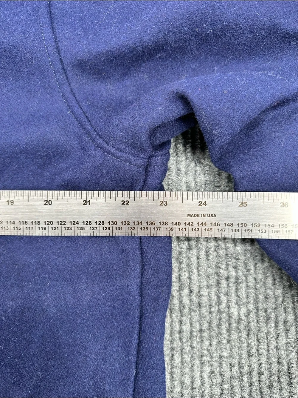 The Normal Brand Navy Jacket with Red and Teal Plaid Lining